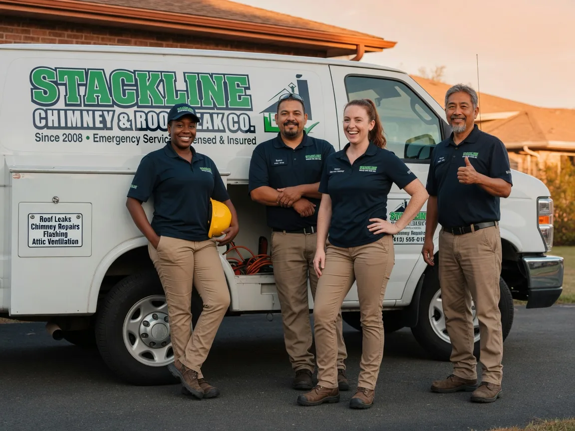 Chimney flashing repair company in Limerick, ME